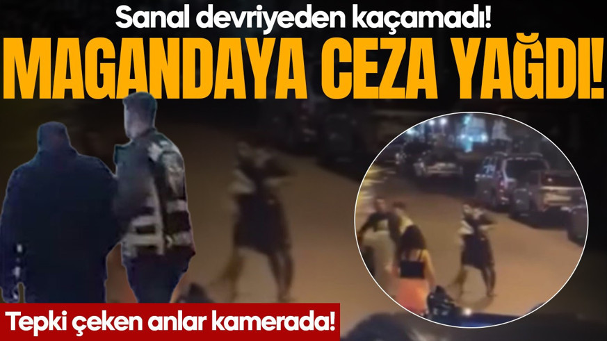 Sanal devriyeden kaçamadı! Trafik magandasına ceza yağdı