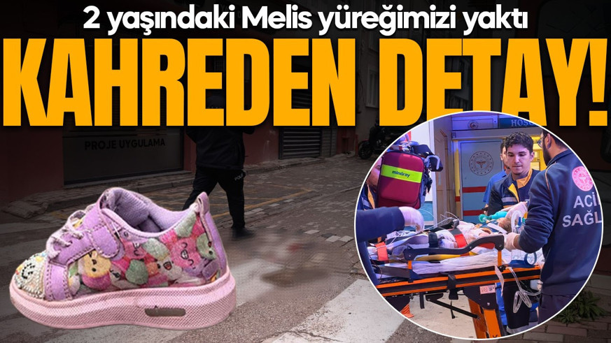 Yürekleri dağlayan kaza! 6 gün sonra doğum günüydü: 2 yaşındaki Melis hayatını kaybetti