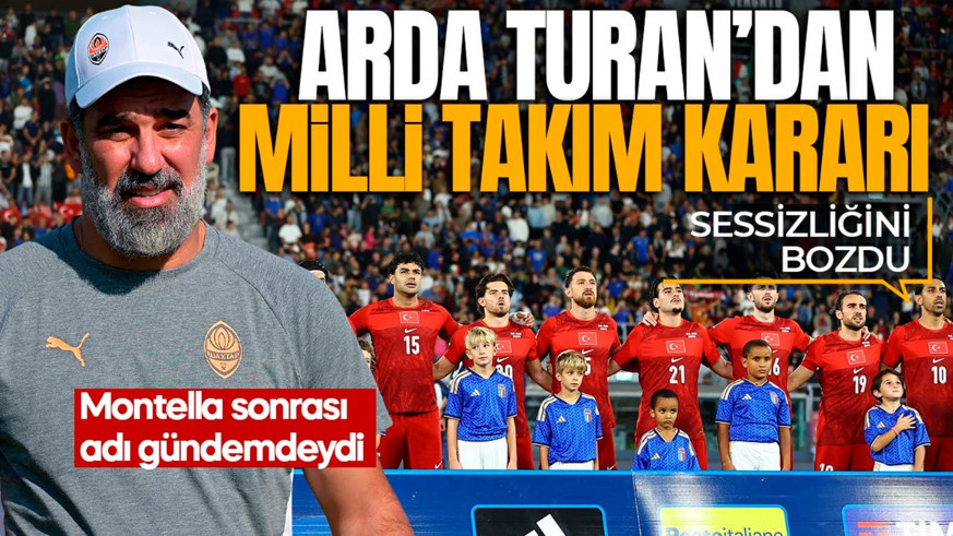 İsmi A Milli Takım ile anılıyordu! Arda Turan sessizliğini bozdu! Kararını resmen açıkladı