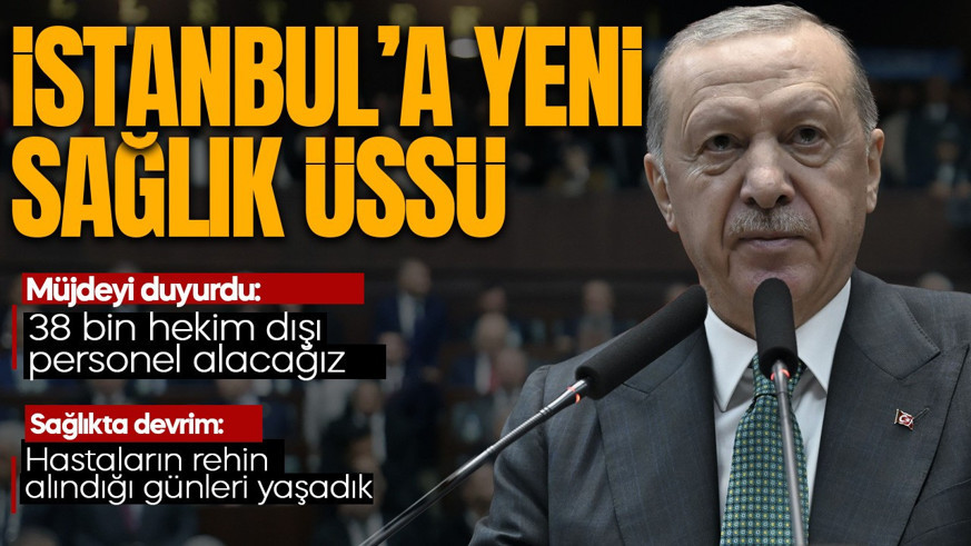 SON DAKİKA | Cumhurbaşkanı Erdoğan müjdeyi verdi: 38 bin hekim dışı personel alacağız