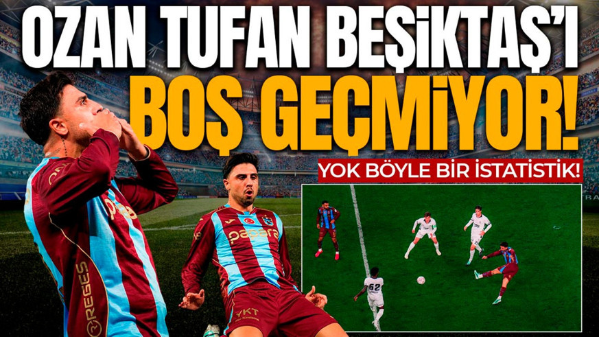 Ozan Tufan, Beşiktaş’ı yine boş geçmedi! Yok böyle bir istatistik! 191 günlük hasreti de bitirdi