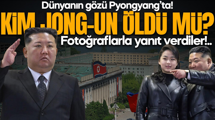 Kim Jong-un öldü mü? Fotoğraflarla yanıt verdiler: Dünyanın gözü Pyongyang’ta