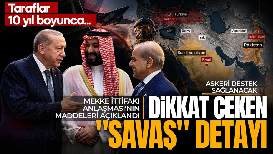 Mekke Anlaşması TBMM'ye sunuldu! Anlaşmanın detayları belli oldu: Askeri destek sağlanacak