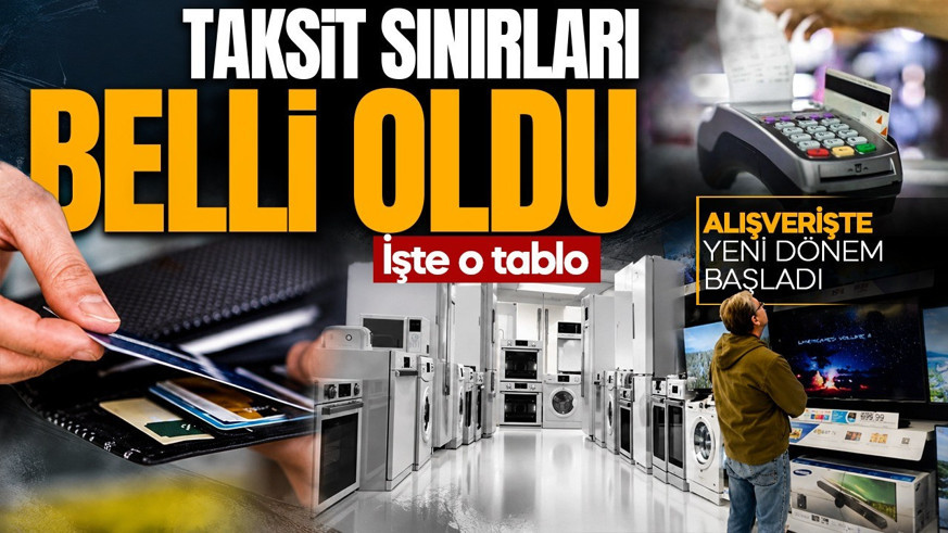 Alışverişte yeni dönem! Televizyon, bilgisayar, mobilya… Taksit sayıları belli oldu