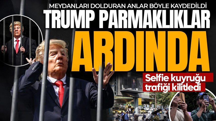Trump'ı hapse attılar! İran'da "sembolik" olarak parmaklıklar ardına koydular