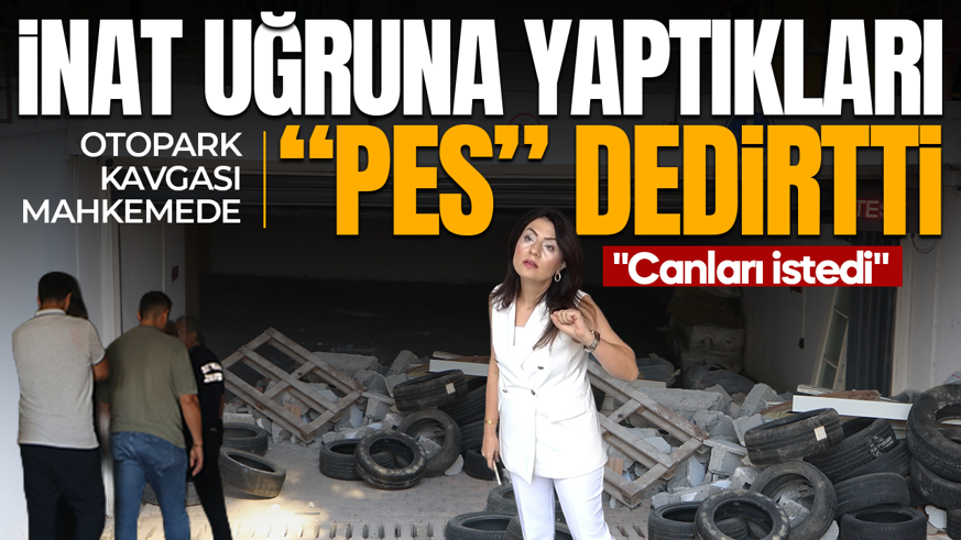 Adana'da otopark kavgası mahkemeye taşındı! Molozları çıkışa yığdılar: Araçlar mahsur kaldı
