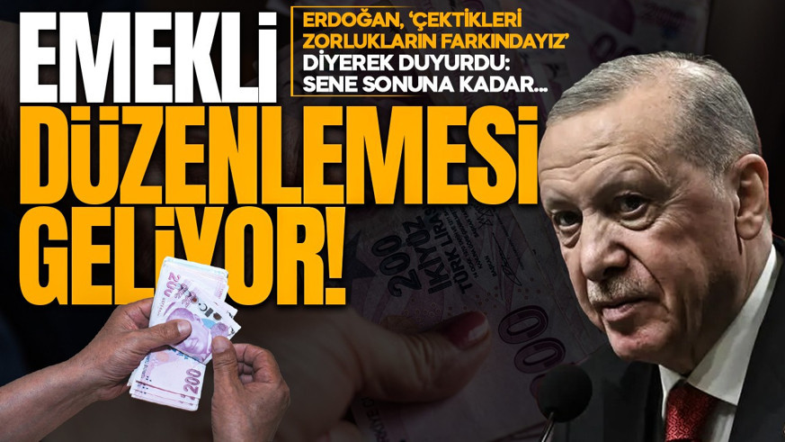 Cumhurbaşkanı Erdoğan'dan son dakika emekli maaşı zammı açıklaması! 2027 yılını işaret etti: Sene sonuna kadar hayata geçireceğiz