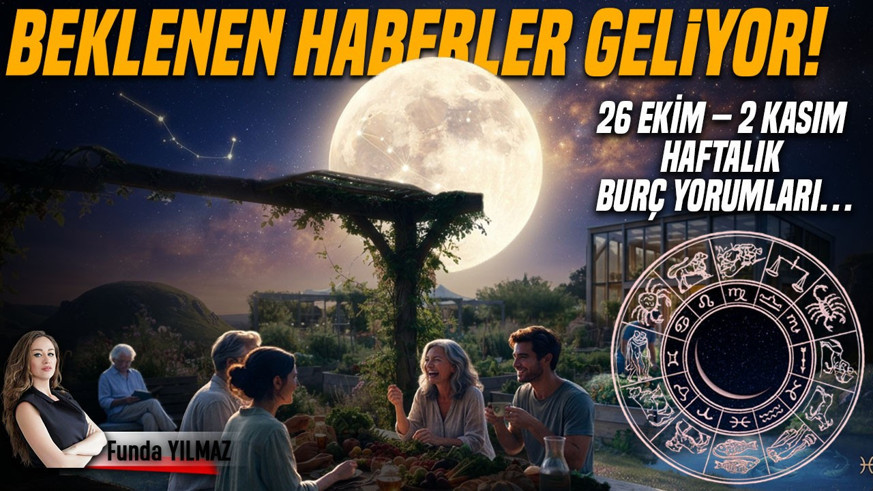 26 Ekim – 2 Kasım Haftalık Burç Yorumları: Boğa Dolunayıyla Beklenen Haberler Geliyor, Dengeler Değişiyor!