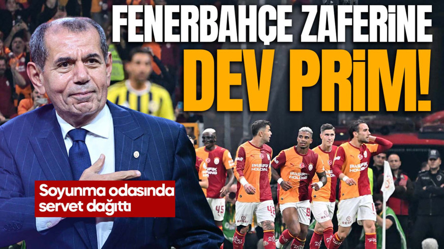 Dursun Özbek’ten Fenerbahçe zaferine dev prim! Soyunma odasında servet dağıttı