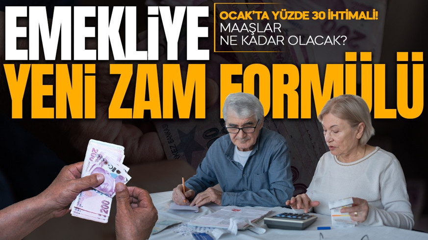 Emekliye maaşında çifte artış: Ocak'ta %30 zam ihtimali! 23 bin 552 TL'lik maaş ne kadar olacak? İşte kalem kalem tüm hesaplamalar