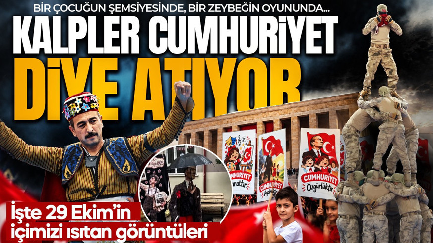 Türkiye’nin dört bir yanından 29 Ekim manzaraları! Cumhuriyet coşkusu yurdun dört bir yanını sardı