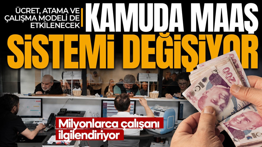 Milyonlarca personeli ilgilendiriyor! Kamuda yeni dönem: Maaşta işin zorluğu esas alınacak