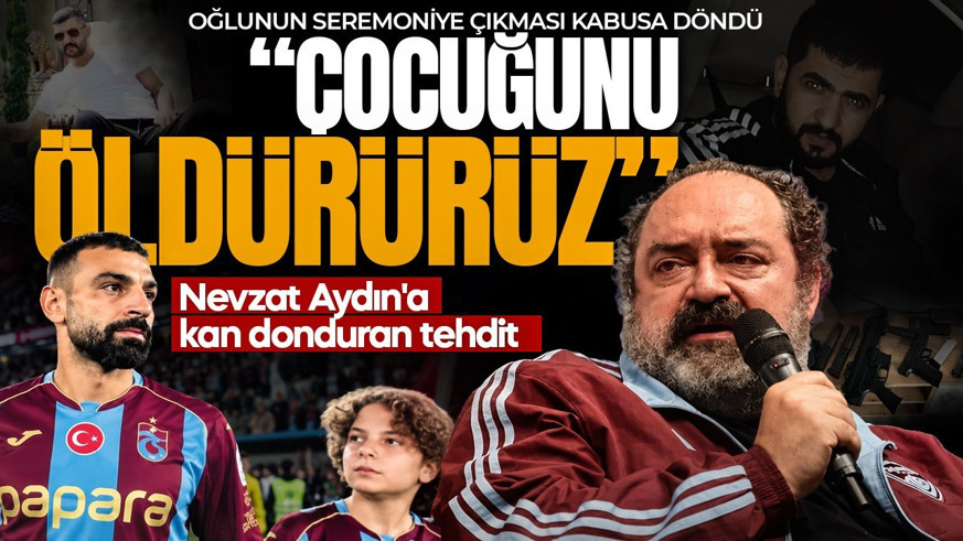Oğlu, Salah ile seremoniye çıkmıştı! İş insanı Nevzat Aydın'a 1 milyon avroluk tehdit: Çocuğunu öldürürüz