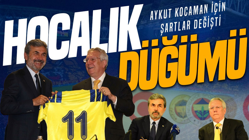 Fenerbahçe’de teknik direktör düğümü! Aykut Kocaman için şartlar değişti