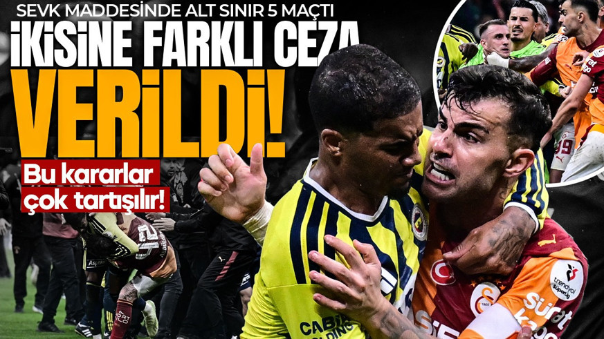 Sevk maddesinde alt sınır 5 maçtı! Abdülkerim Bardakcı ve Archie Brown için dikkat çeken kararlar! İkisine farklı ceza verildi