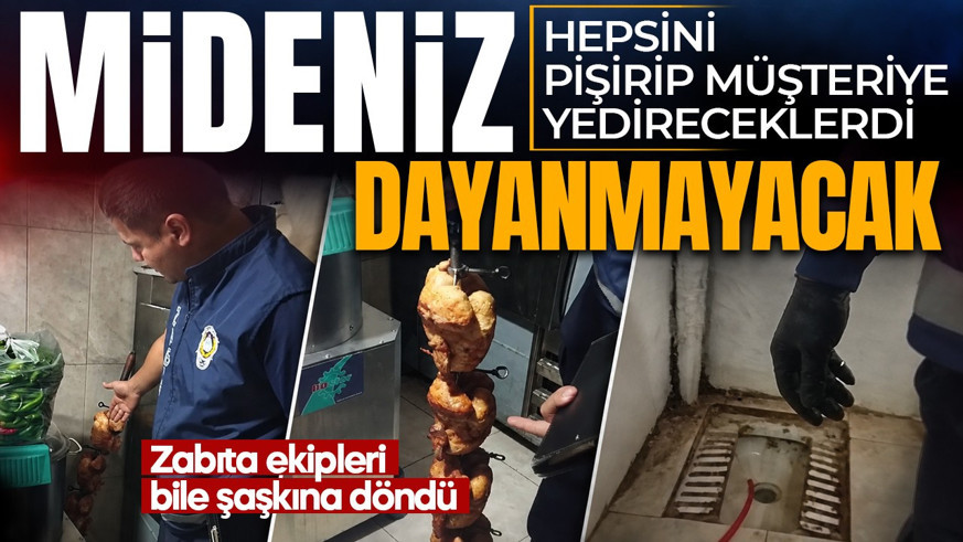 Zabıta ekipleri bile şaşkına döndü! Bozuk tavukları halka yedireceklerdi