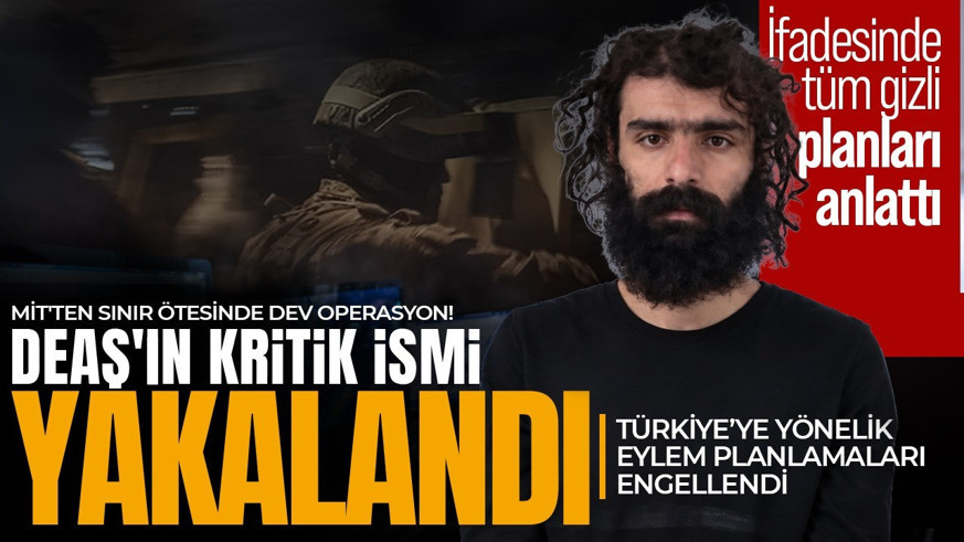 MİT'ten sınır ötesinde dev operasyon! Terörist Uğur Bahadır yakalanarak Türkiye'ye getirildi