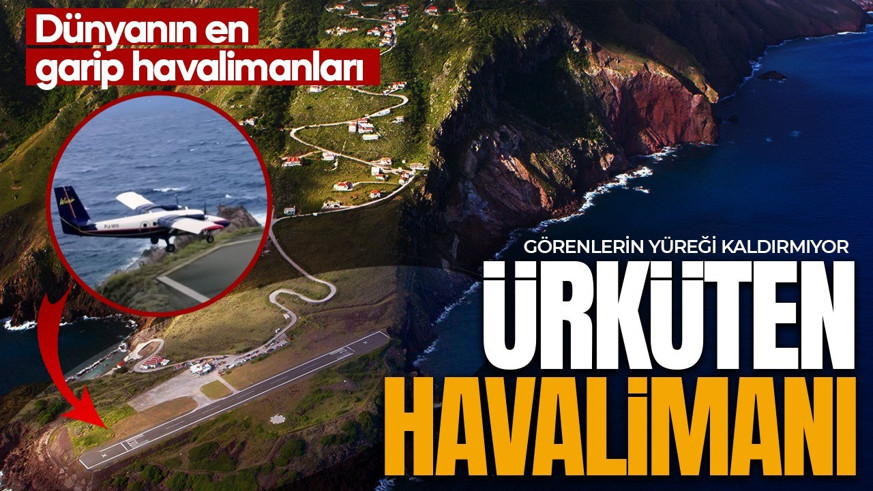 Pistin sonu uçurum! Uçaklar bu noktalara iniyor: İşte dünyanın en ürkütücü havalimanları